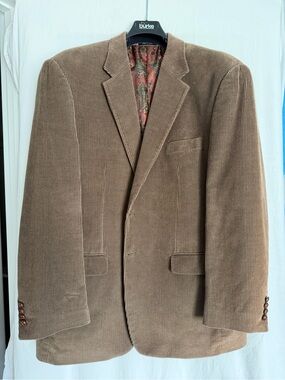 Lauren Ralph Lauren Brown Corduroy Sport Coat Blazer